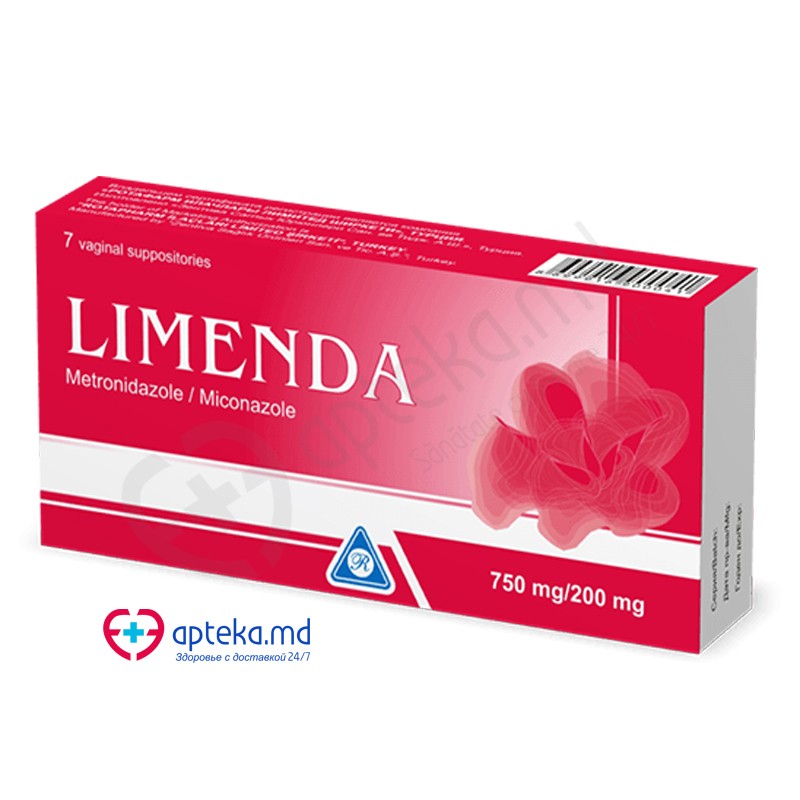 Limenda 750 mg/200 mg ovule