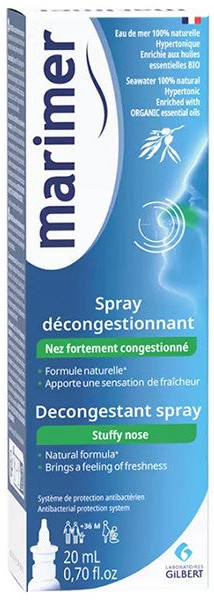 Marimer Decongestionant Essential Oil spray 20 мл