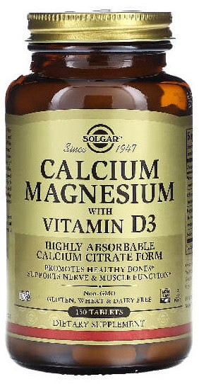 Solgar Multivitamin + Magneziu+Calciu+Vit.A