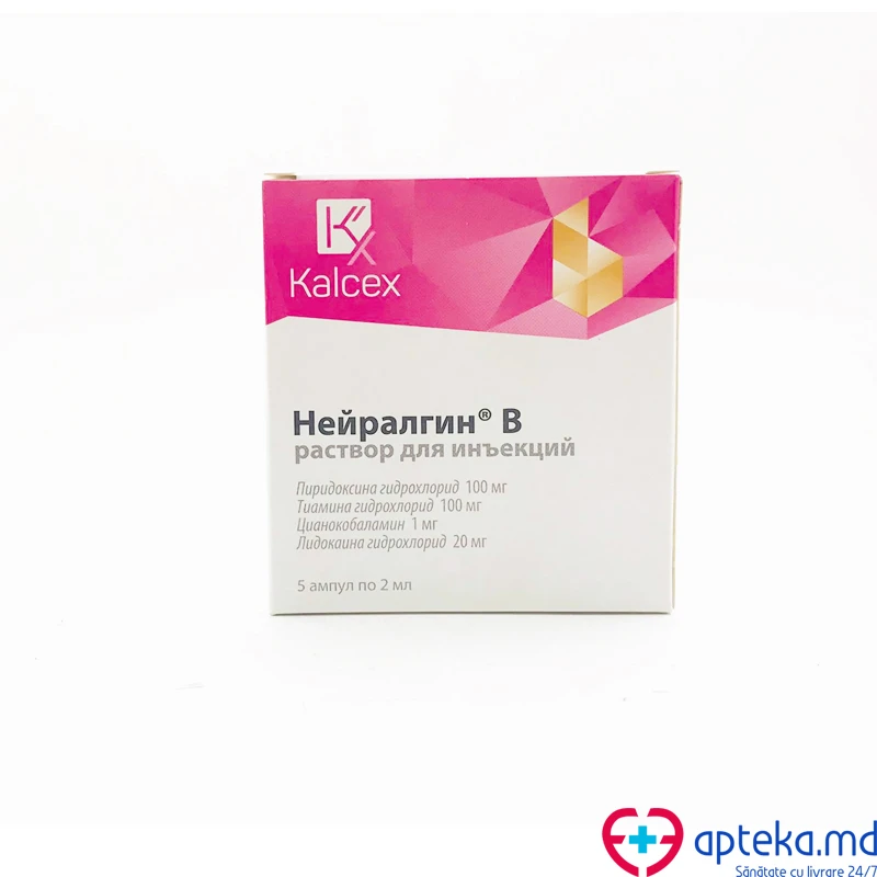 Neiralgin B 2 ml soluţie injectabilă