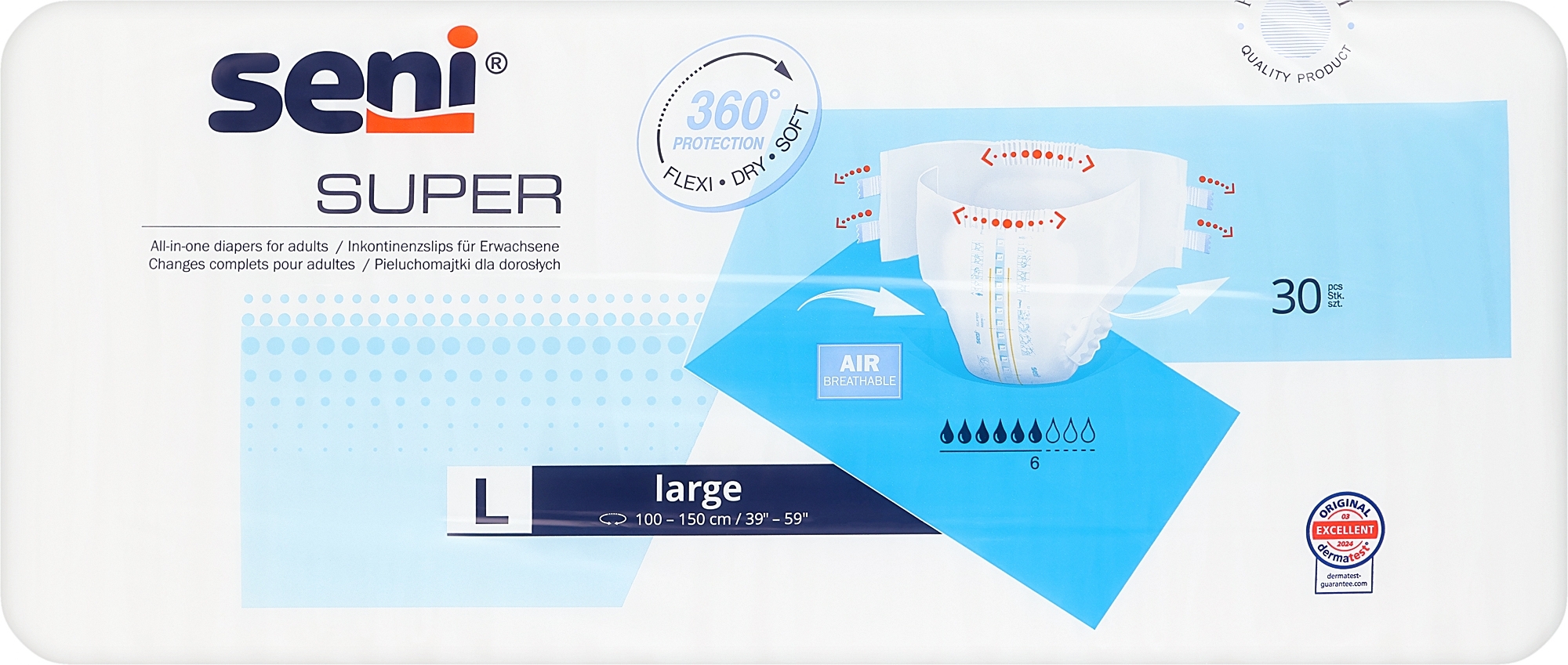 SENI для взрослых L 30 шт.