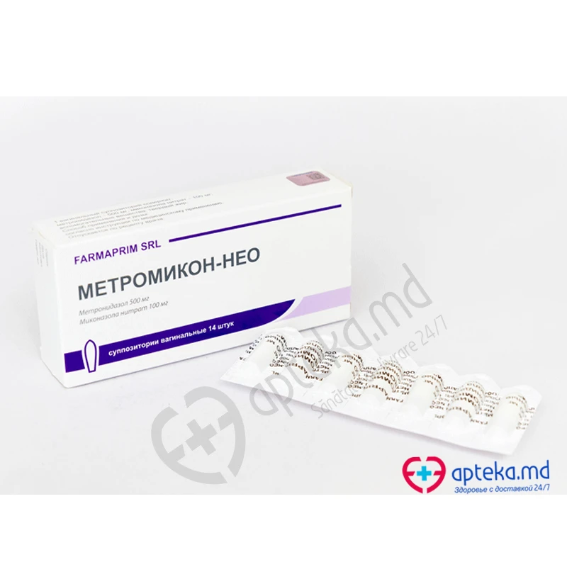 Metromicon-Neo 500 mg/100 mg ovule