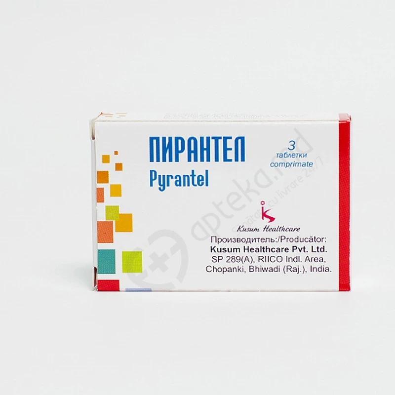 Pyrantel 250 mg comprimate