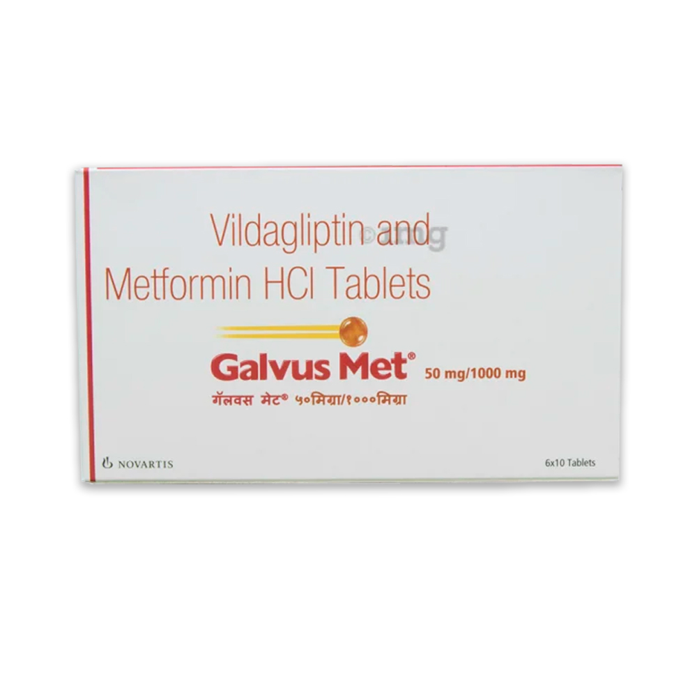 GalvusMET 50 mg/1000 mg comprimate filmate