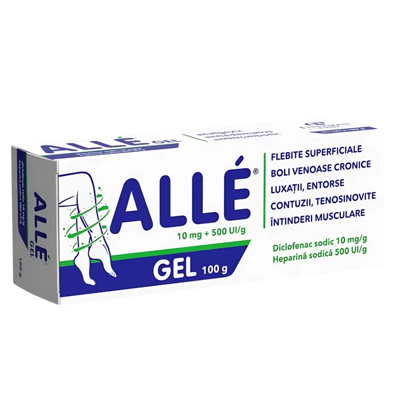 Alle 10 mg/500 UI/g / 100 g gel
