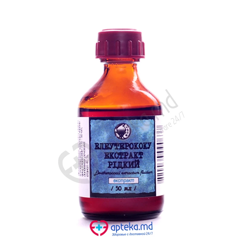 Eleuterococc 50 ml lichid oral