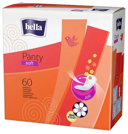Absorbante zilnice Bella Panty Soft Deo Fresh, 60 buc.
