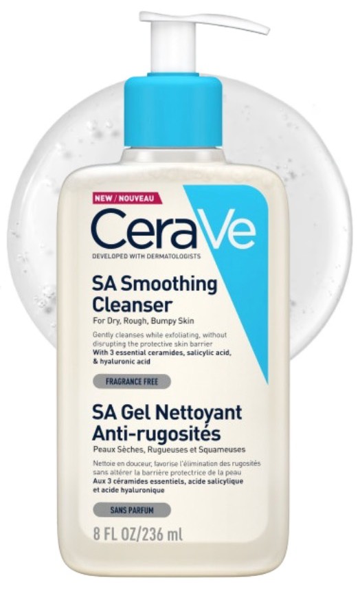 CeraVe Gel de curatare anti-rugozitati Sa Smoothing Cleanser 236 ml