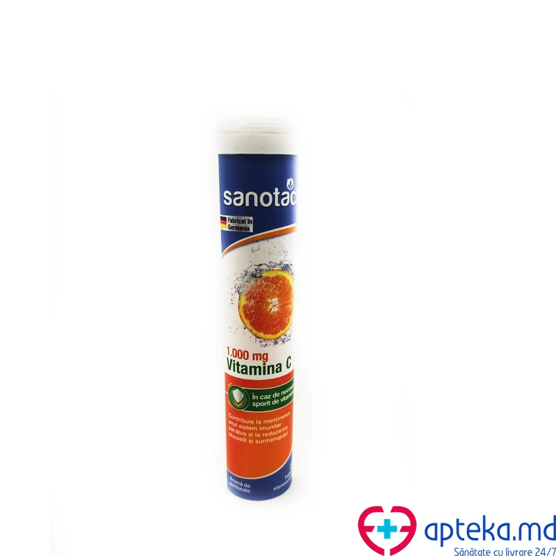 Supliment alimentar Human Care Vitamina C 1000 mg, 20 comprimate