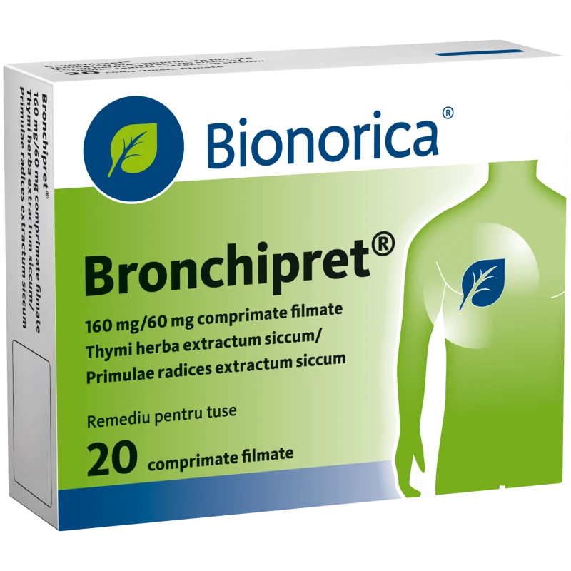 Bronchipret 160 mg/60 mg comprimate filmate