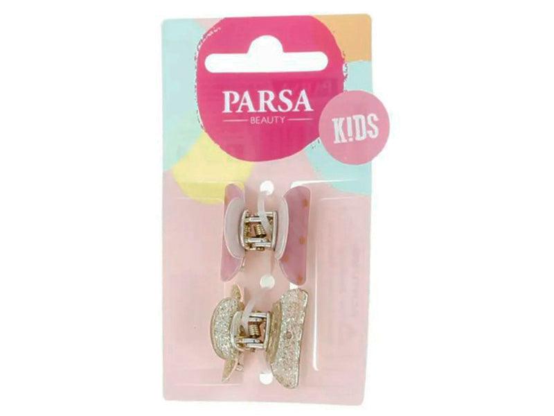PARSA Beauty Kids Agrafe de par multicolora 2 buc