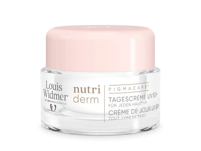 Louis Widmer Nutriderm Pigmacare de zi UV50 0% parfum 50ml Cremă 50 ml