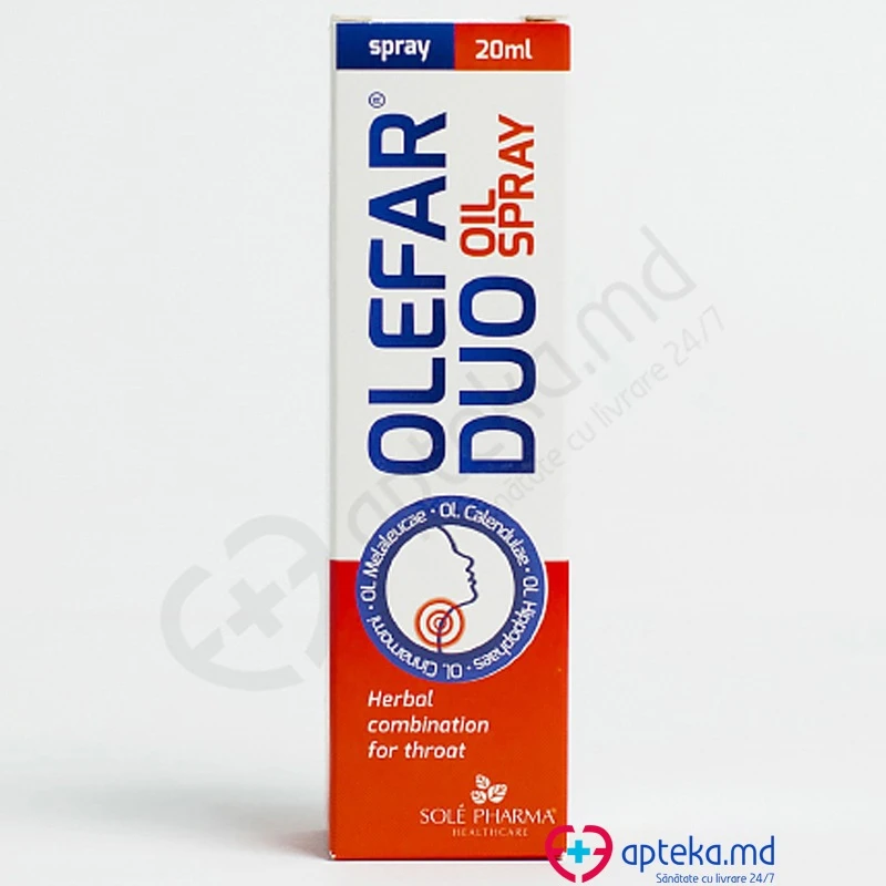 Olefar Duo oil spray 20 мл