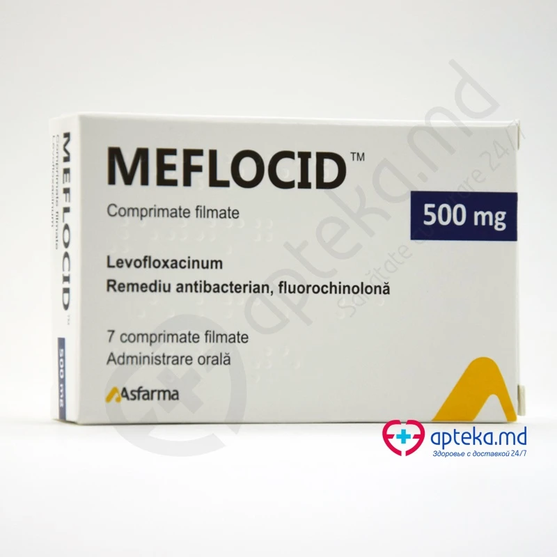 Meflocid 500 mg comprimate filmate