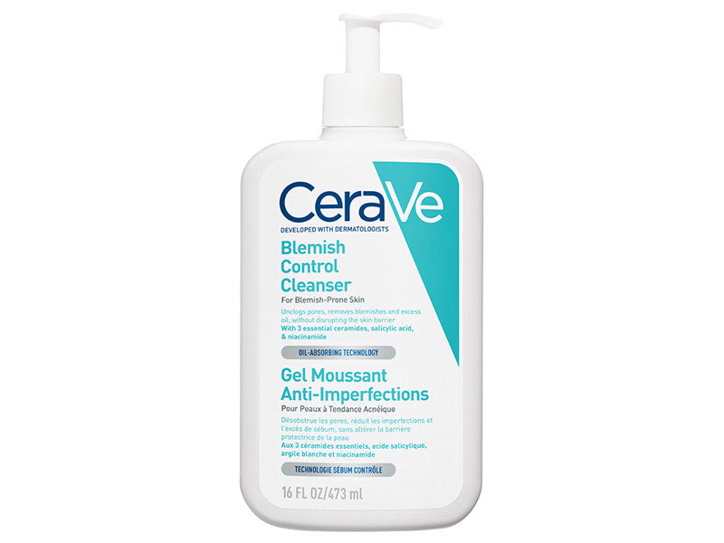 CeraVe Gel de curatare spumant anti-imperfectiuni cu acid sali 473 ml
