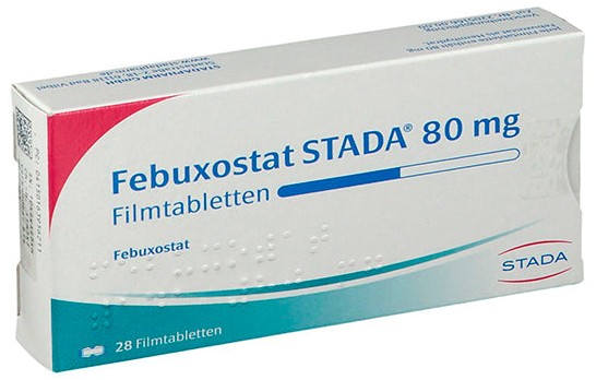 Febuxostat STADA 80 mg comprimate filmate