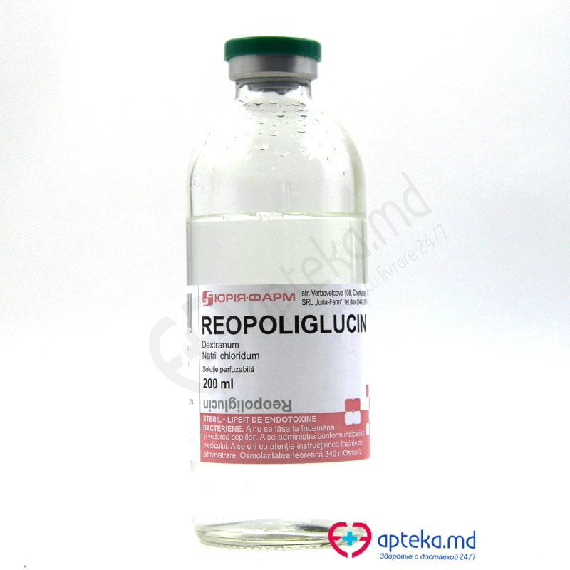 Reopoliglucin 100 mg/9 mg/ml / 200 ml soluţie perfuzabilă