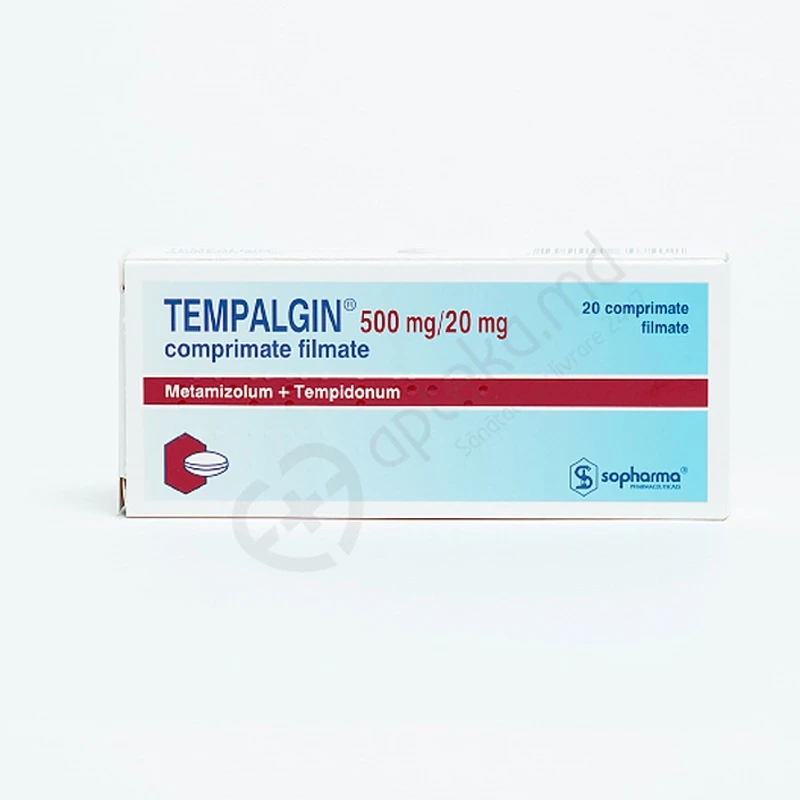 Tempalgin 500 mg/20 mg comprimate filmate