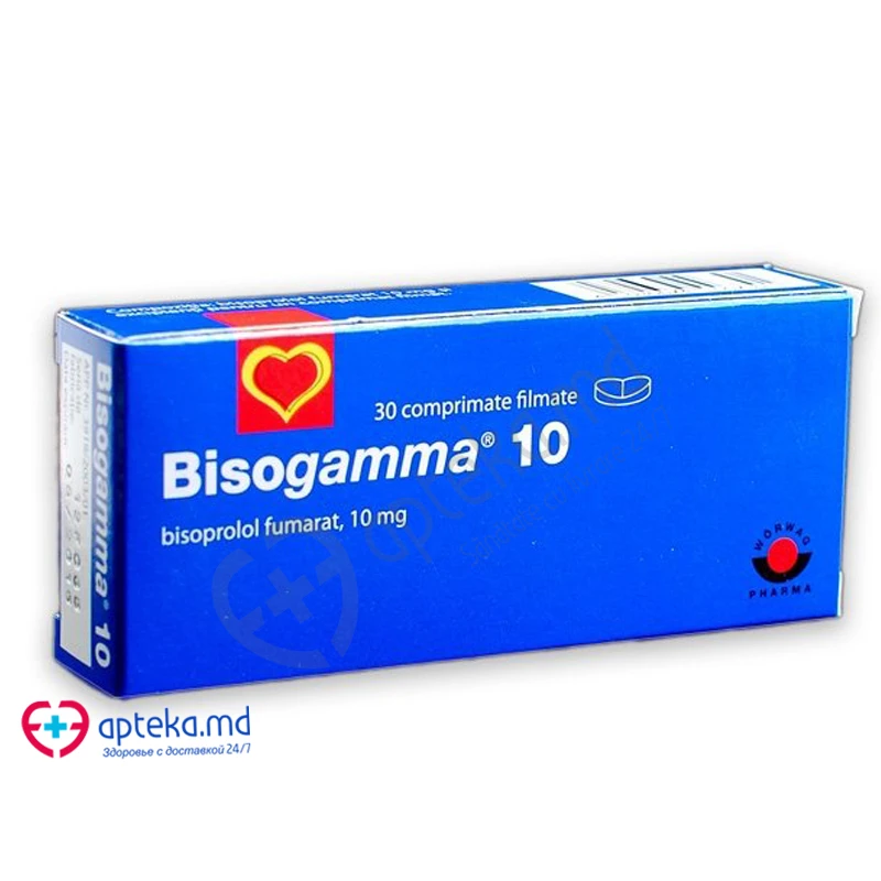 Bisogamma 10 10 mg comprimate filmate
