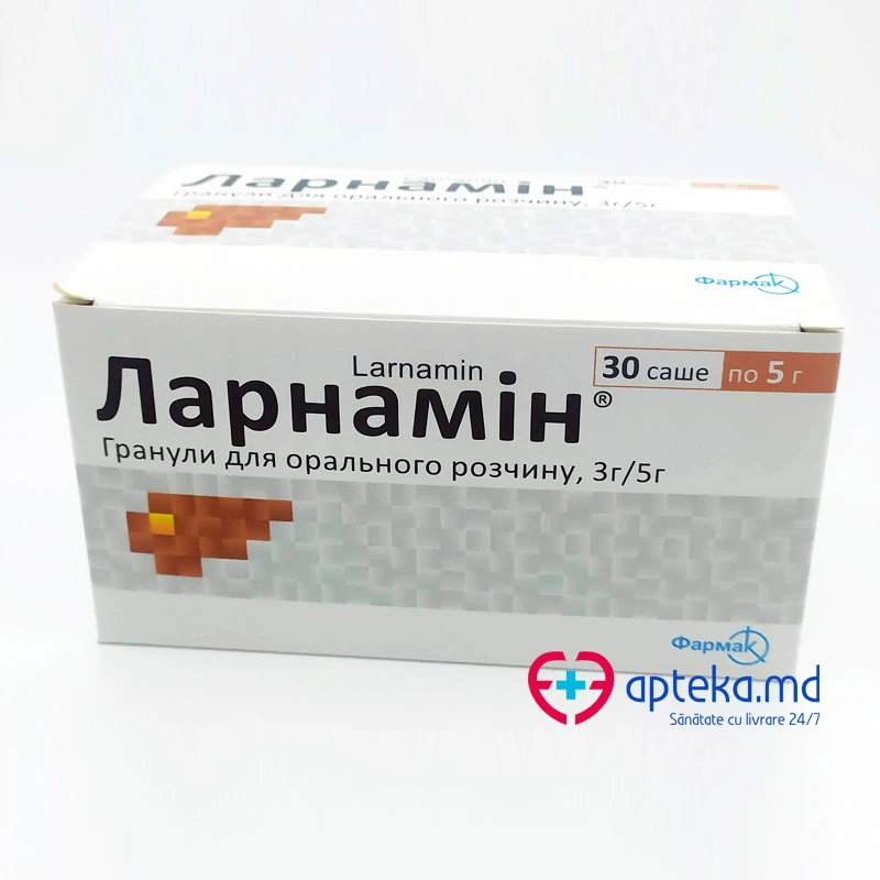 Larnamin 3 g / 5 g granule pentru soluţie orală