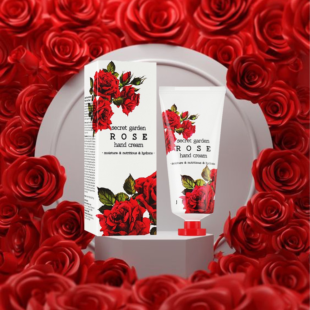 Dongbang Jigott pentru maini cu extract de trandafir 100 ml Cremă 100 ml