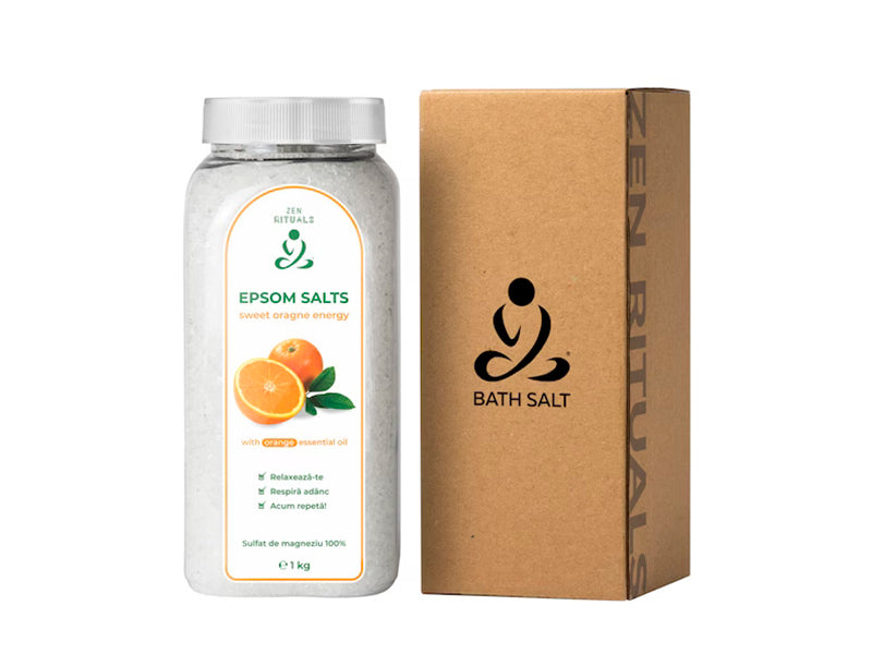 Zen Rituals Product Epsom Sare de baie Portocala 950g 950 g