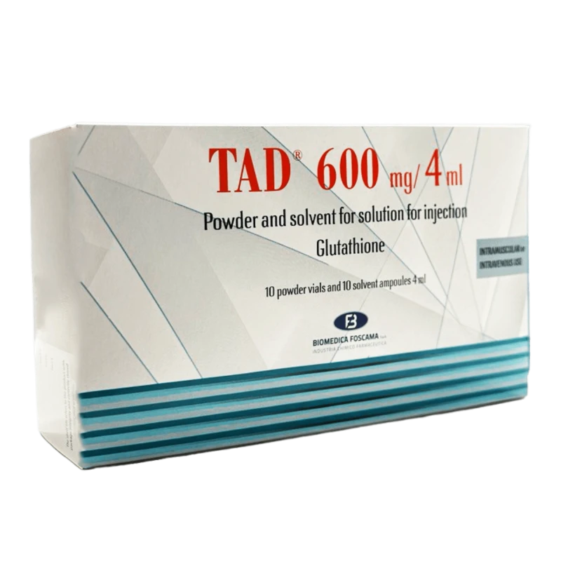 TAD 600 mg/4 ml pulbere şi solvent pentru soluţie injectabilă