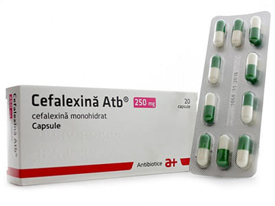 Cefalexin-BP 250 mg caps.