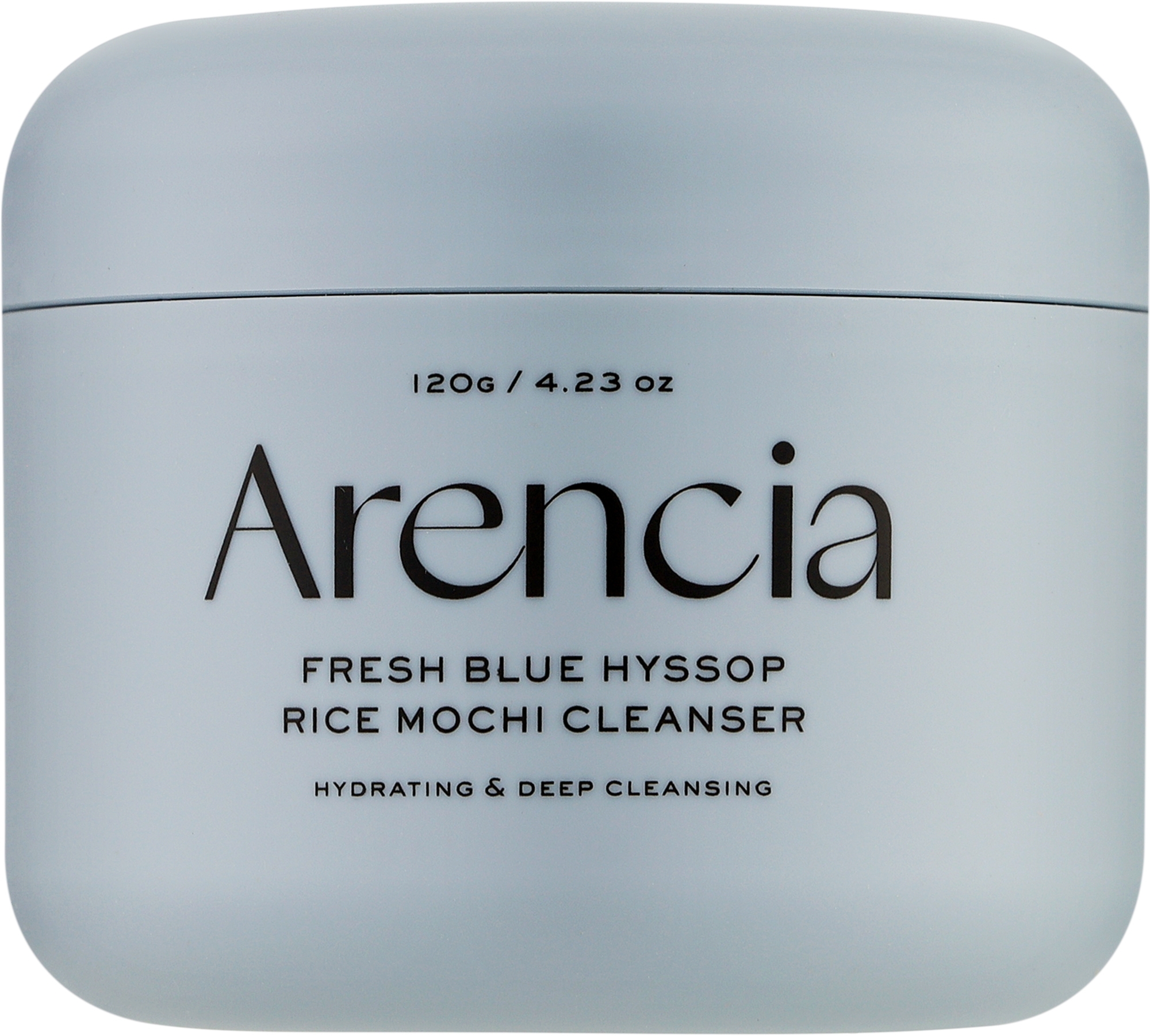 Arencia, Fresh Blue Hyssop Rice Mochi Cleanser, 120 г