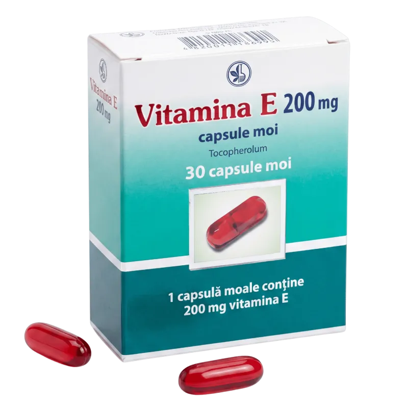 Vitamina E 200 mg capsule moi