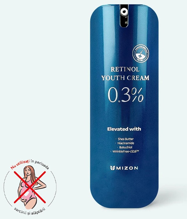 Cremă cu retinol Mizon 0.3% Retinol Youth Cream 26g