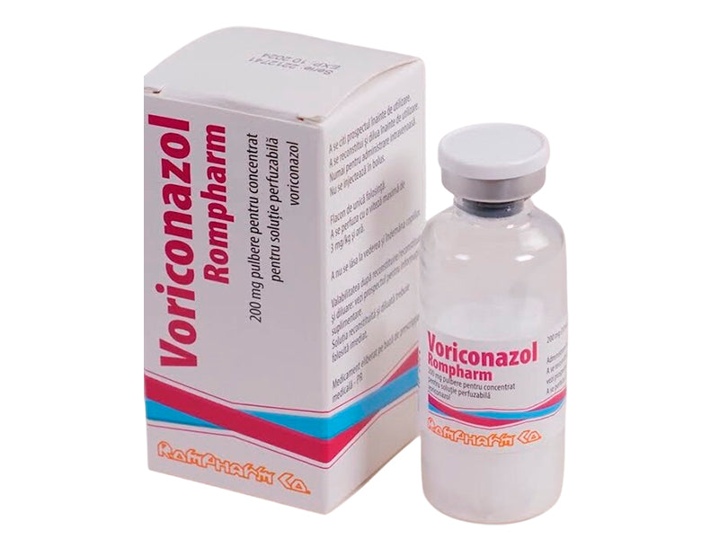 Voriconazol Rompharm 200 mg pulbere pentru concentrat pentru soluţie perfuzabilă
