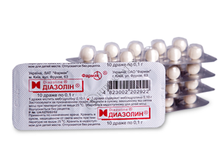 Diazolin 100 mg drajeuri