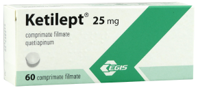 Ketilept 25 mg comprimate filmate