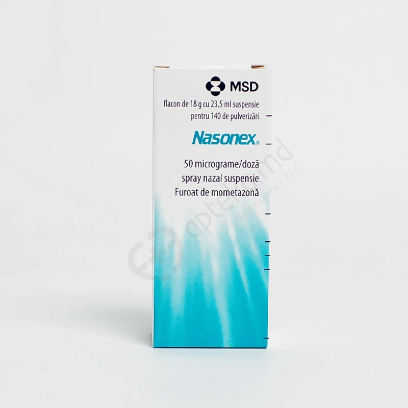 Nasonex 50 mcg/doză / 140 doze spray nazal, suspensie