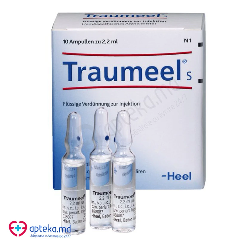 Traumeel S soluţie injectabilă