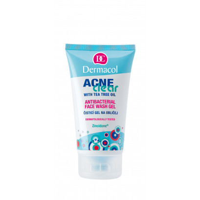 Dermacol AcneClear Гель для мытья лица с маслом чайного дерева и