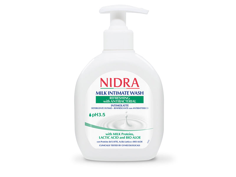 Mirato Nidra lichid intim racoritor antibacterian Fresh cu doz Săpun 300 ml