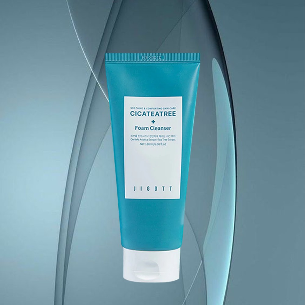 Skininecosmetic Jigott de curatare a fetei Cicateatree Cleanser 180 ml Spumă 180 ml