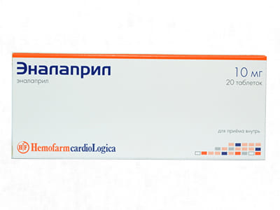 Enalapril 10 mg comprimate