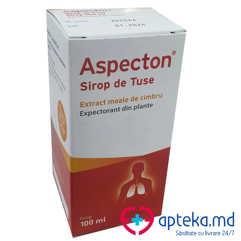 Aspecton Sirop de Tuse 6,69 g/100 ml sirop