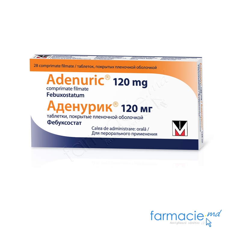 Adenuric 120 120 mg comprimate filmate