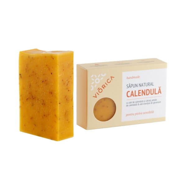 Viorica săpun-natural-handmade-cu-gălbenele Săpun