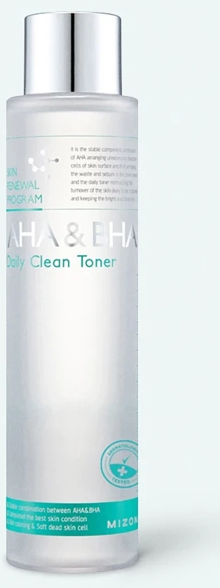Toner exfoliant Mizon AHA&BHA Daily Clean Toner 150 ml