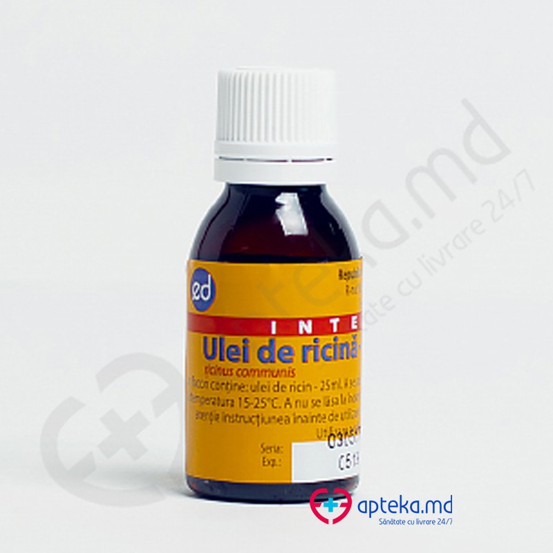 Ulei de ricina-Eladum ulei 25 ml