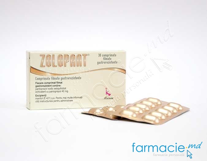 Zolopant 40 mg comprimate gastrorezistente