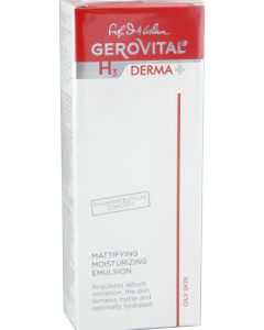 Farmec Gerovital H3 Derma+ emulsie hidratanta matifianta 50 ml 1 comp