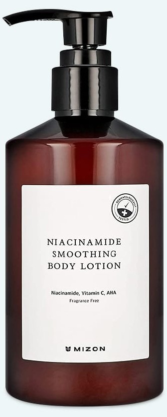 Loțiune pentru corp cu niancinamidă contra pigmentației Mizon Niacinamide Smoothing Body Lotion 300ml