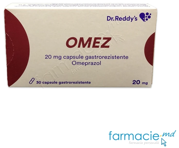 Omez 20 mg capsule gastrorezistente