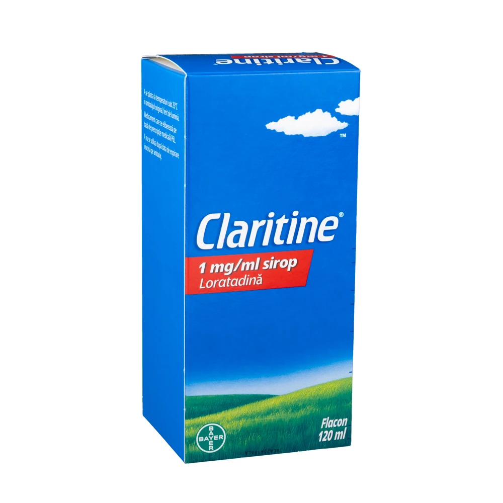 Claritine 1 mg/ml sirop 1 mg/ml / 120 ml sirop